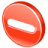 No Entry Icon 48x48 png